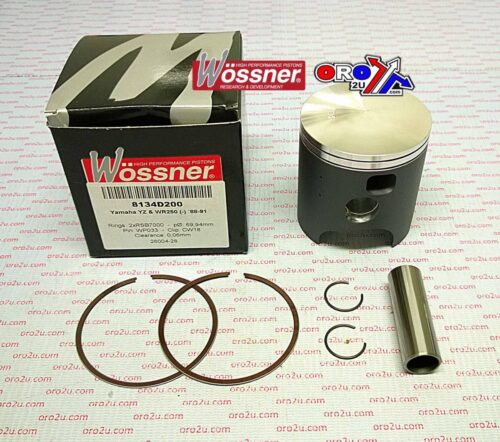 PISTON KIT 88-91 YZ250 70.00, WOSSNER 8134D200 YAMAHA MX