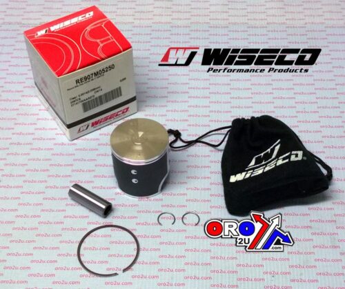 PISTON KIT 14-20 KX100 ELITE, WISECO RE907M05250 KAWASAKI, Racers Elite ArmorFit