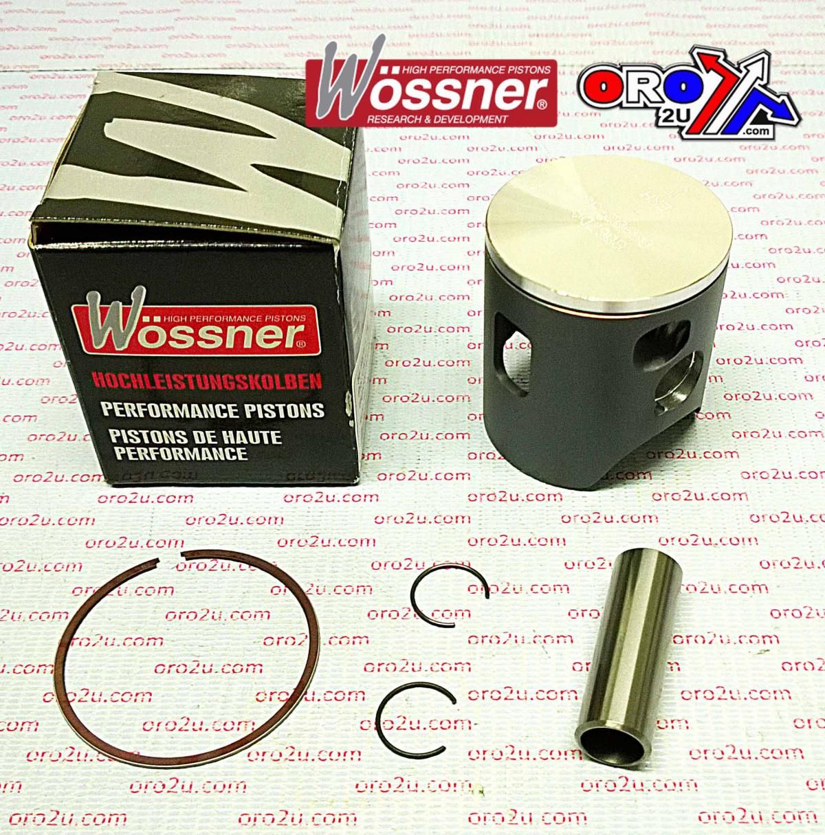PISTON KIT 00-03 CR125 57.00, WOSSNER 8067D300 HONDA MX - Image 2