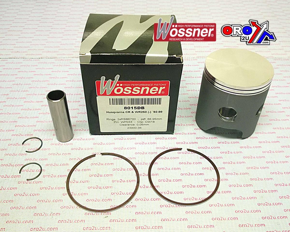 PISTON KIT 92-98 HSV 250 67.00, HUSQVARNA WOSSNER 8015DB - Image 3