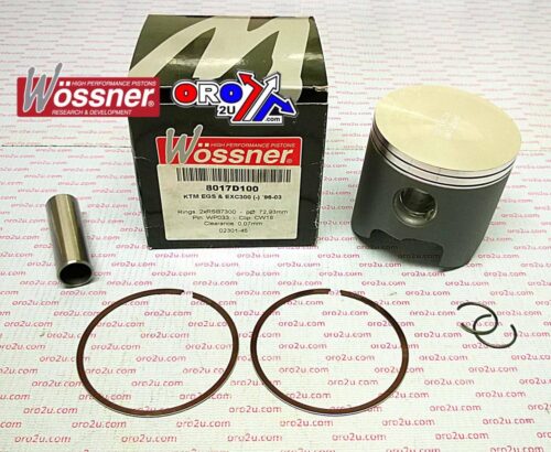 PISTON KIT 96-03 KTM300 72.50, WOSSNER 8017D050 FORGED