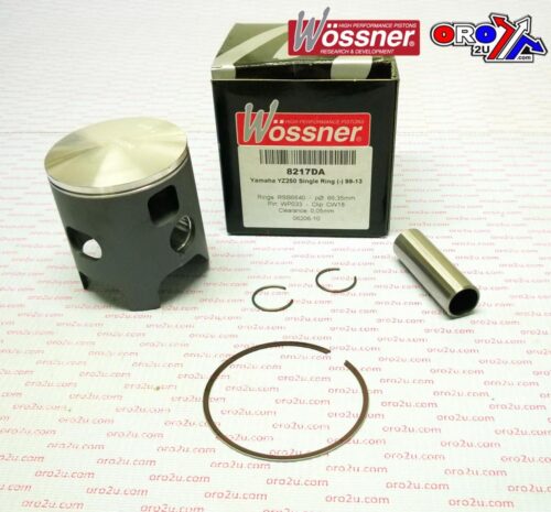 PISTON KIT 99-18 YZ250 1-RING, WOSSNER 8217DA 66.40 A