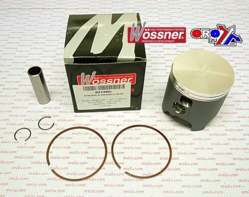 PISTON KIT 04-07 KTM300 72.00, WOSSNER 8219DA FORGED 55430007000