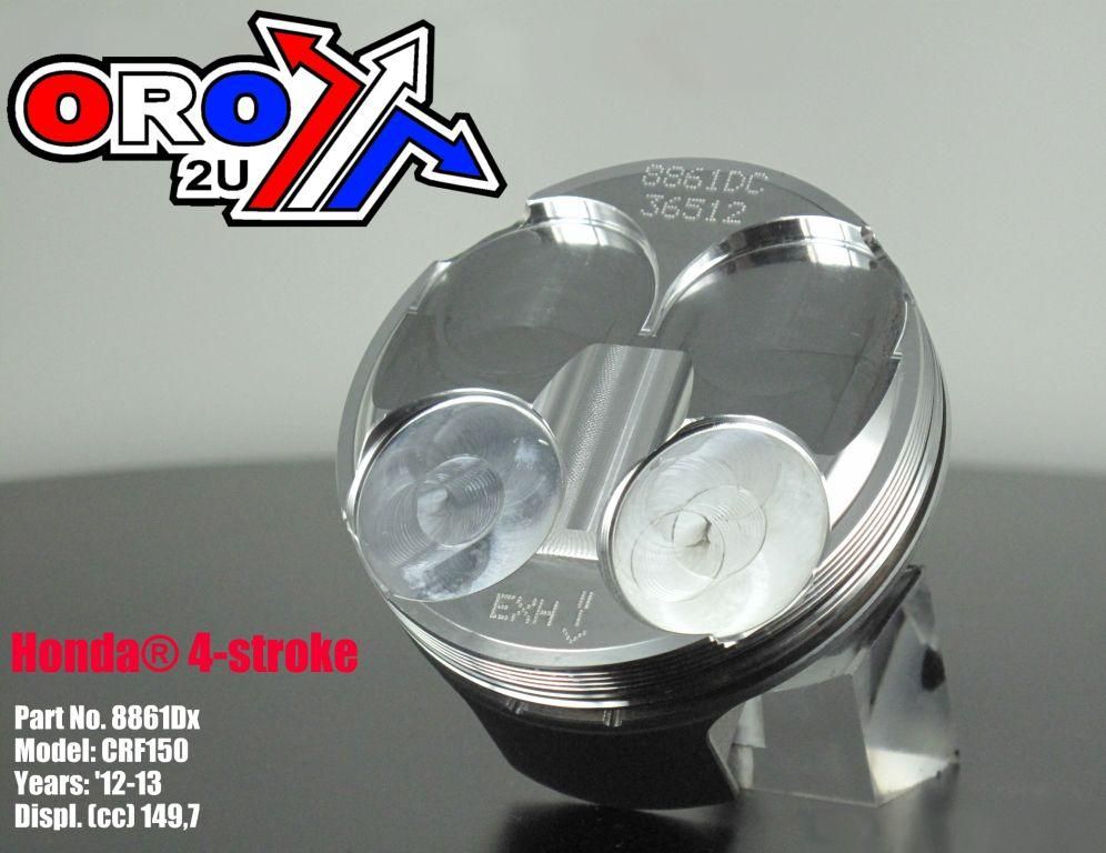 PISTON KIT 12-18 CRF150R 66.00, 8861DA WOSSNER, 13101-KSE-A70