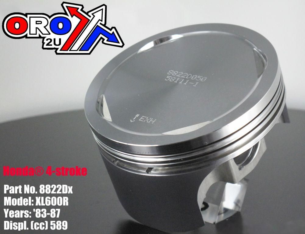 PISTON 83-87 XL600R 100.50, WOSSNER 8822D050 HONDA - Image 2