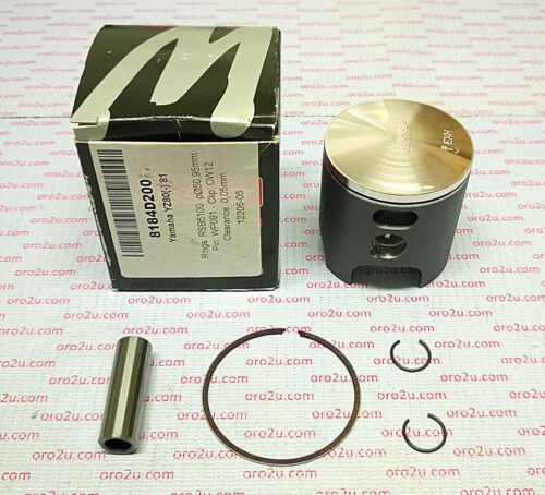 PISTON KIT 1981 YZ80 49.50mm, FORGED WOSSNER 8184D050