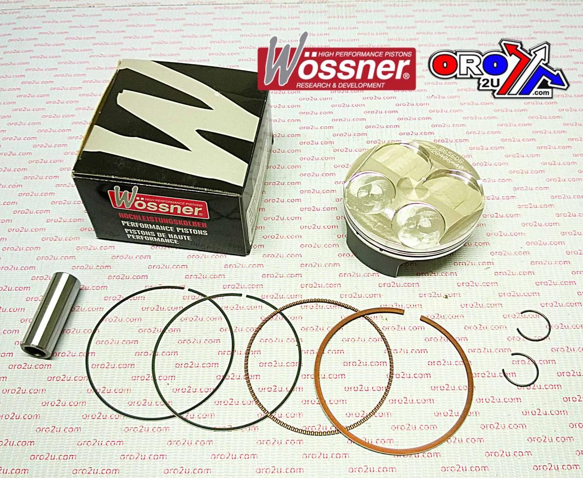 PISTON KIT 06-09 CRF250R X 78, FORGED WOSSNER 8656DA, 13101-KRN-850 - Image 2