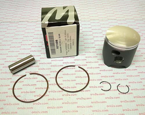 PISTON KIT 82-85 KX125 56.50, WOSSNER 8210D050 FORGED KIT