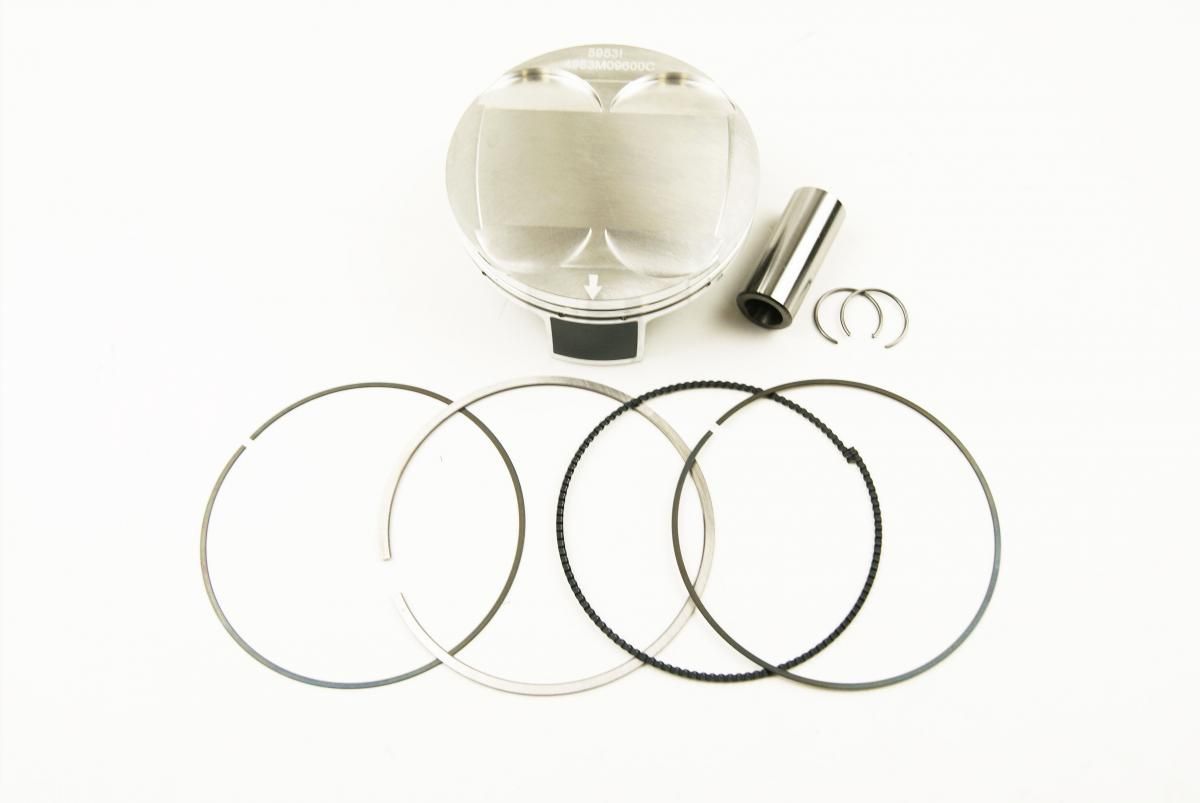 PISTON KIT 08-12 RMZ450 12.2, WISECO 4953M09600B 96.00mm - Image 2