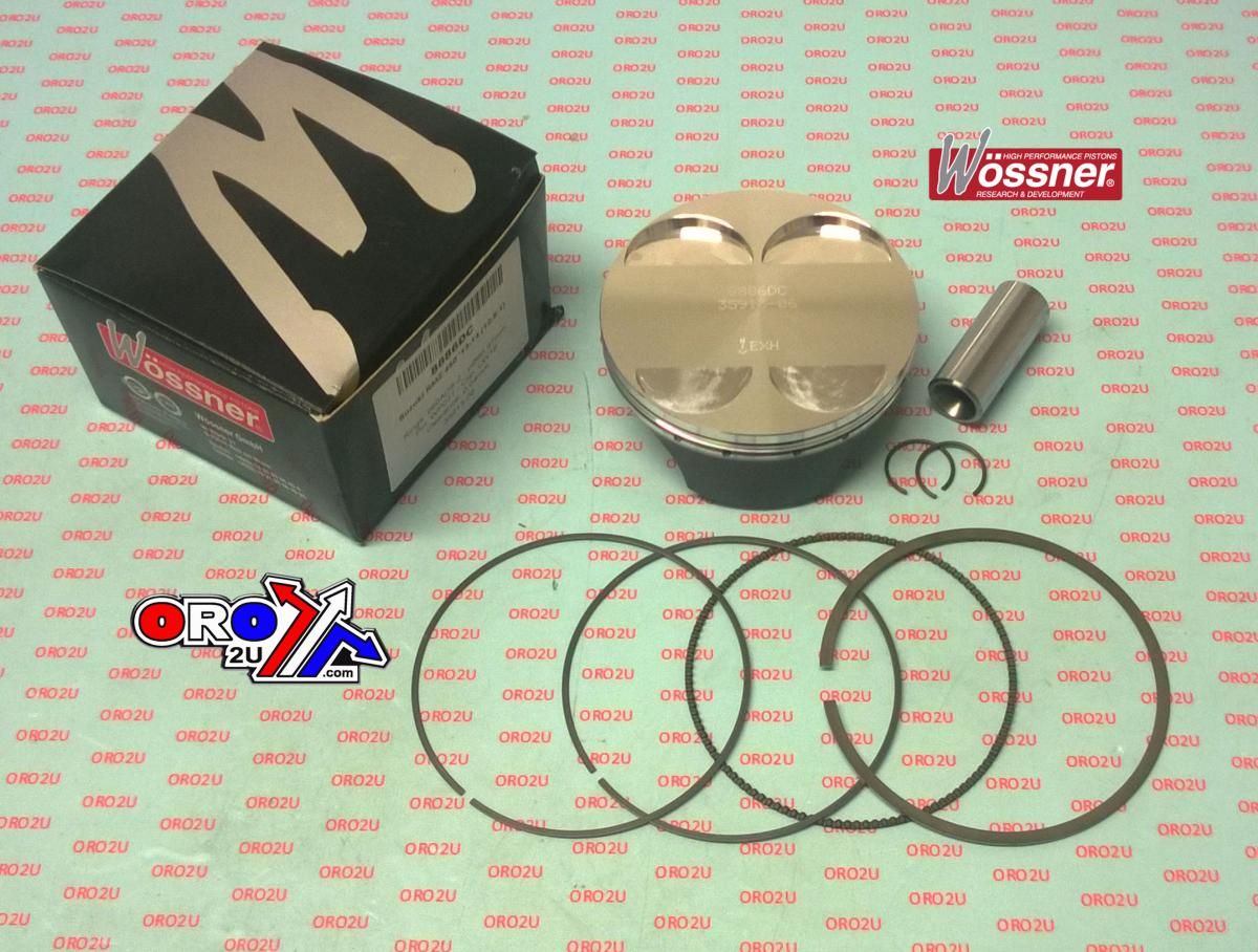 PISTON KIT 13-17 RMZ450 96.00, WOSSNER 8886DA SUZUKI, 12111-28H30-0F0 - Image 2