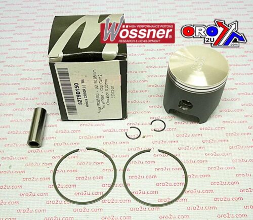 PISTON KIT 1984 CR80 51.00, WOSSNER 8279D150