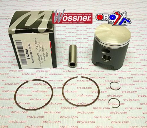 PISTON KIT 81-84 RM125 54.50, WOSSNER 8124D050 SUZUKI