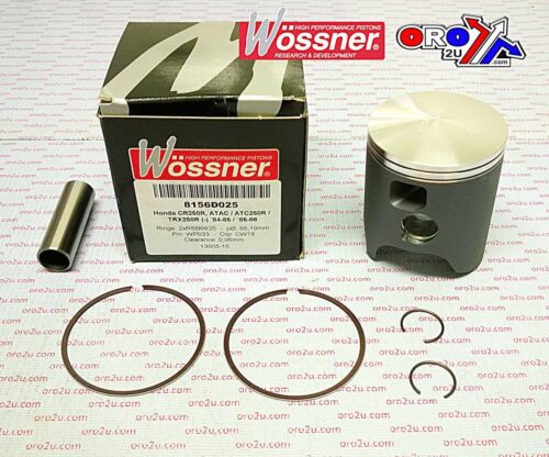 PISTON KIT 84-85 CR250 66.75, WOSSNER 8156D075 HONDA MX