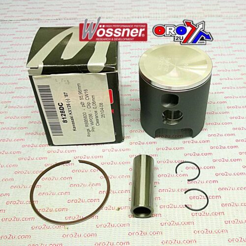 PISTON KIT 1987 KX125 56.00, WOSSNER 8128DC KAWASAKI MX