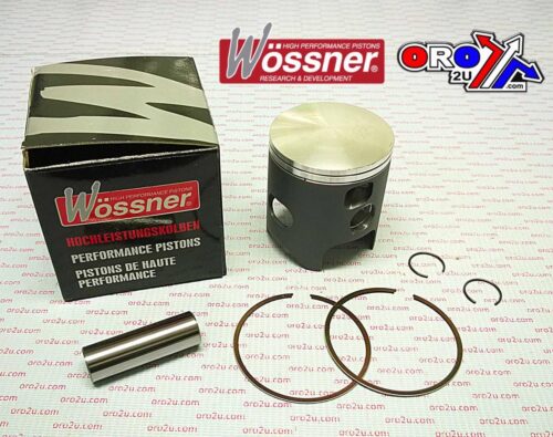 PISTON KIT 87-89 KX250 67.40, WOSSNER 8129DA KAWASAKI MX 13001-1246