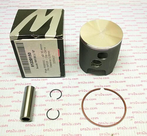 PISTON KIT 1987 RM125 56.00, WOSSNER 8122D200 SUZUKI MX