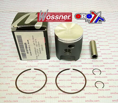 PISTON KIT 85-86 CR125 54.25, WOSSNER 8127D025 HONDA MX