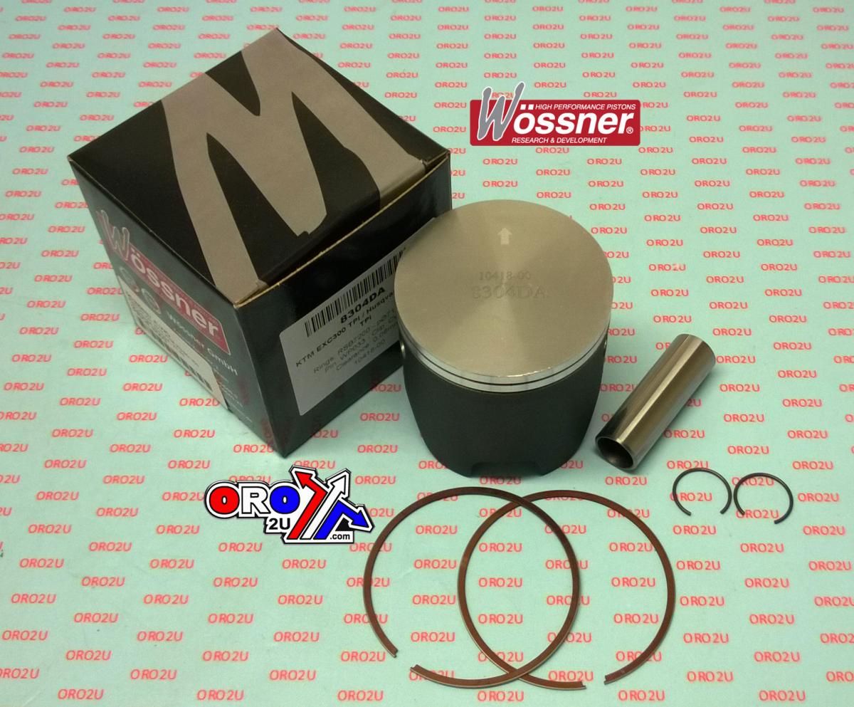 PISTON KIT 18-19 KTM HUSQ 300, WOSSNER 8327DA, 71.94 55630307000, EXC TC 300