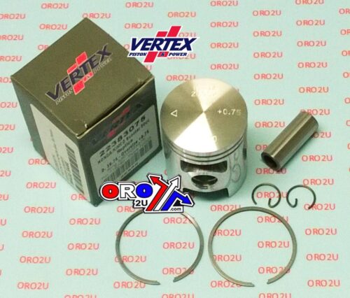 PISTON KIT HONDA 50cc 39.50mm, VERTEX 22383050 KYMCO SYM