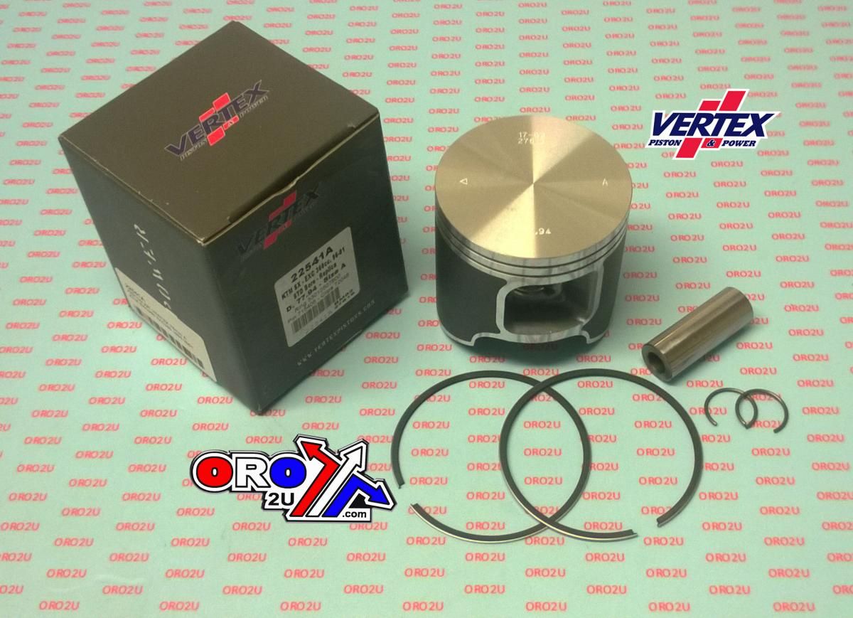 PISTON KIT VERTEX 78 C KTM EXC 360/380 96-01, VERTEX 22541C - Image 2