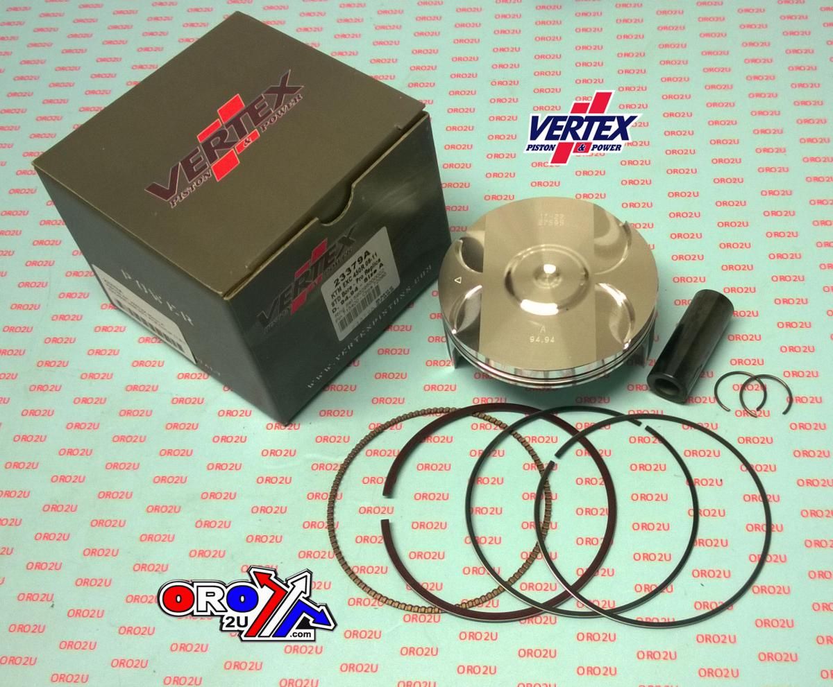 PISTON KIT VERTEX 95.0 C KTM EXC 450 08-11, VERTEX 23379C COMPR 11,9:1