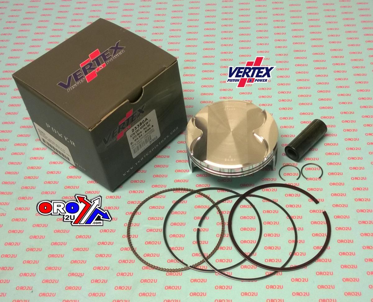 PISTON KIT VERTEX 95.0 C HC KTM EXC 450 08-11, VERTEX 23380C HC COMPR 12,8:1 - Image 2
