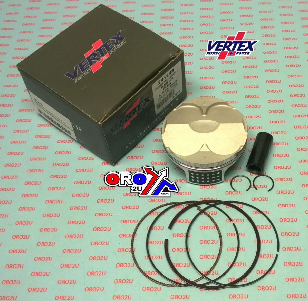 PISTON KIT VERTEX 77.0 C GP SUZUKI RM 250 16-22, VERTEX 24124C HC COMPR 13,75:1 GP RACERS CHOICE