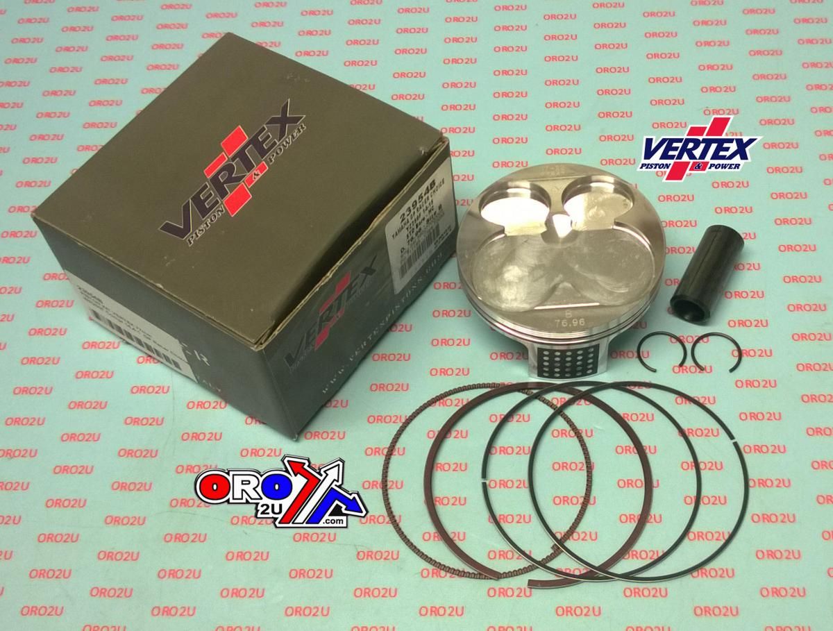 PISTON KIT VERTEX 77.0 C GP YAMAHA WR/YZ 250 14-17, VERTEX 23954C HC COMPR 14,4:1 GP RACERS CHOICE - Image 2