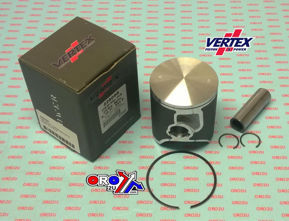 PISTON KIT VERTEX 95.0 D YAMAHA YZ/WR 450 03-15, VERTEX 22915D COMPR 12,5:1