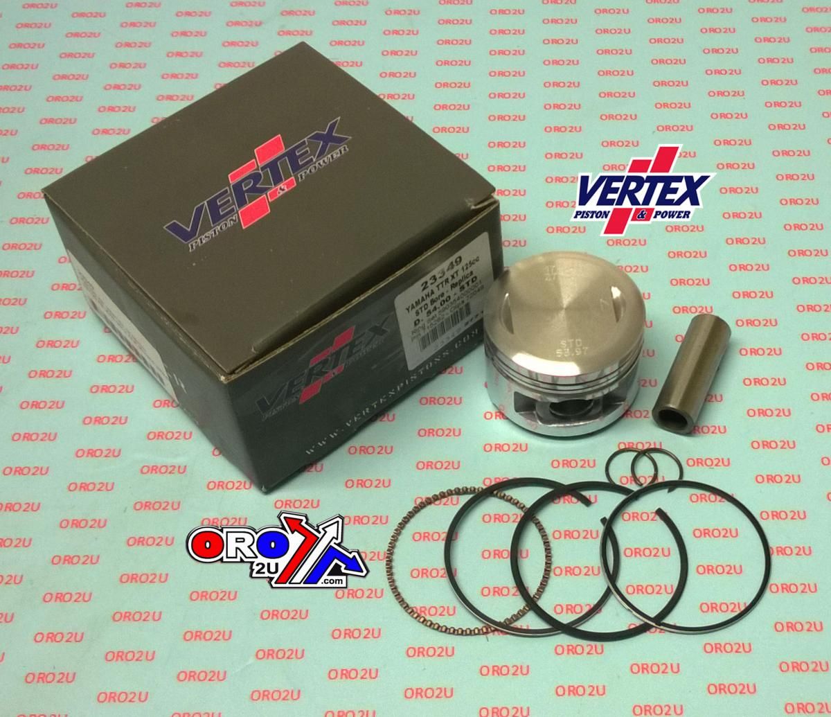 PISTON KIT VERTEX 54.25 BETA RR 125 06-12, VERTEX 23349025 OS +0.25 FANTIC 125 CABELLERO