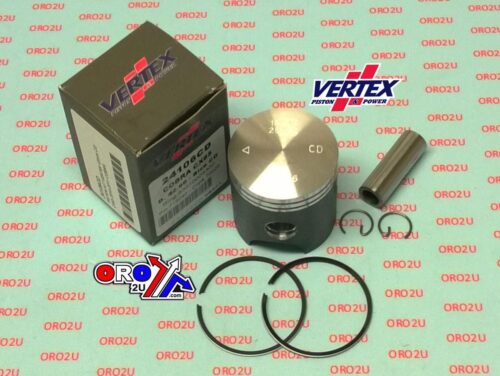 PISTON KIT VERTEX 43.0 EF COBRA CX 65 10-11, VERTEX 24106EF