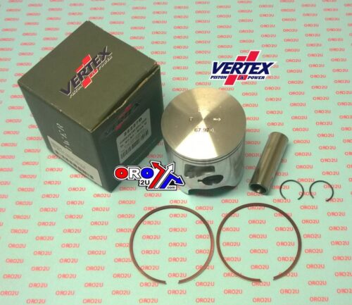 PISTON KIT VERTEX 68 B HM MOTO CRE260 89-00, VERTEX 22227B