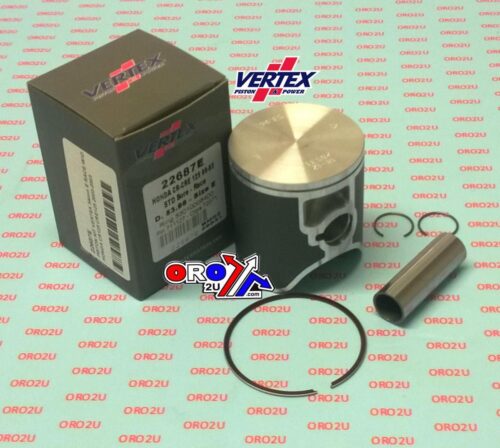 PISTON KIT VERTEX 54.0 E HONDA CR/CRE 125 00-03 RACE, VERTEX 22687E W/O PORT