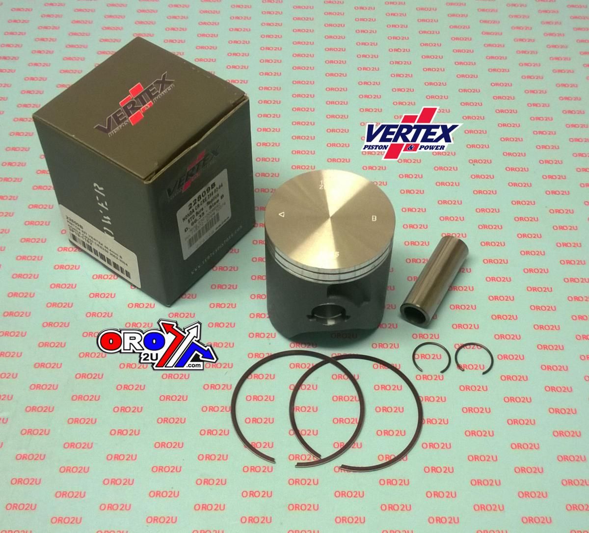 PISTON KIT VERTEX 66.4 C HONDA CR/CRE 250 02-04, VERTEX 22809C