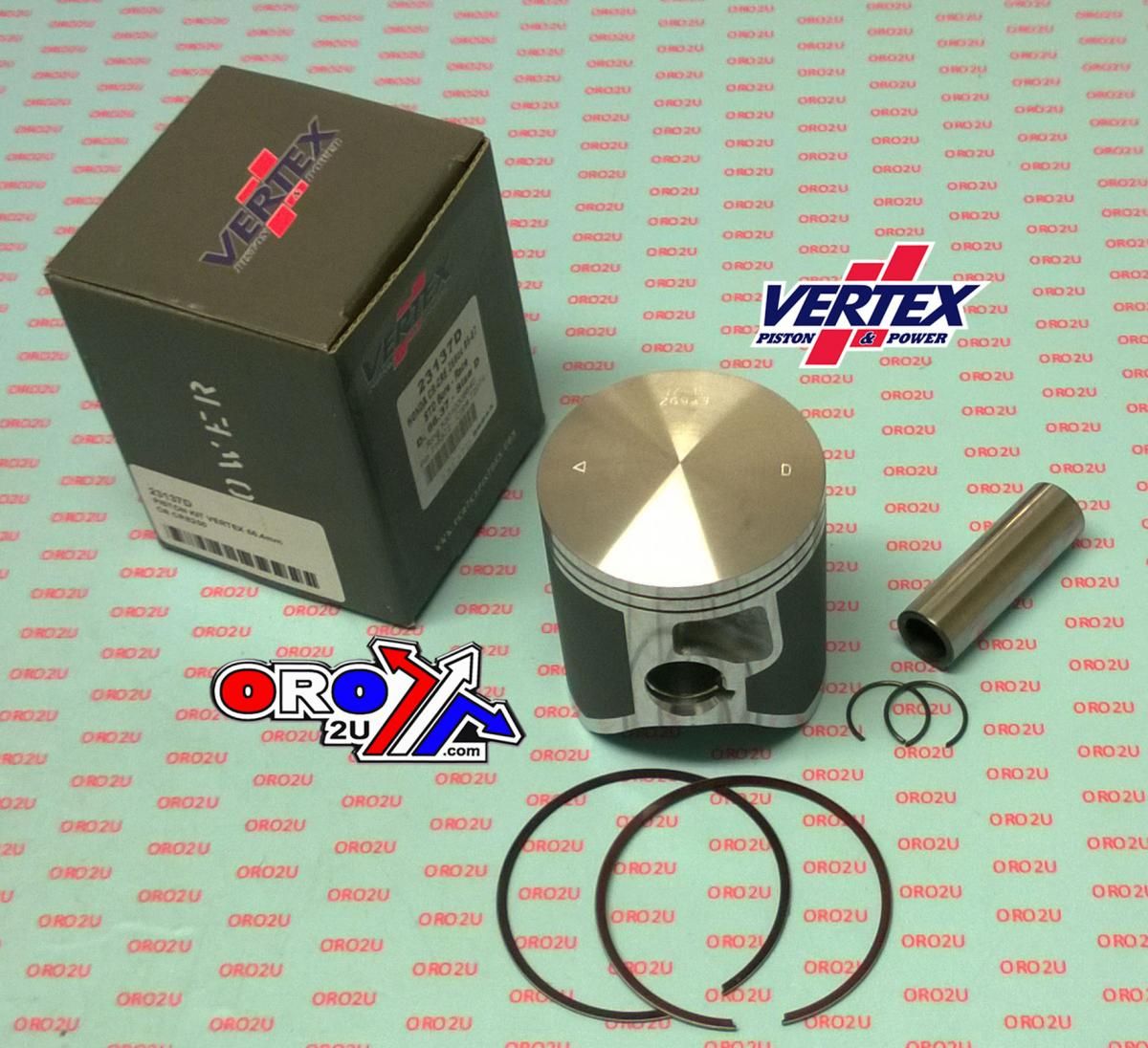 PISTON KIT VERTEX 66.4 B HONDA CR/CRE 250 05-07 RACE, VERTEX 23137B