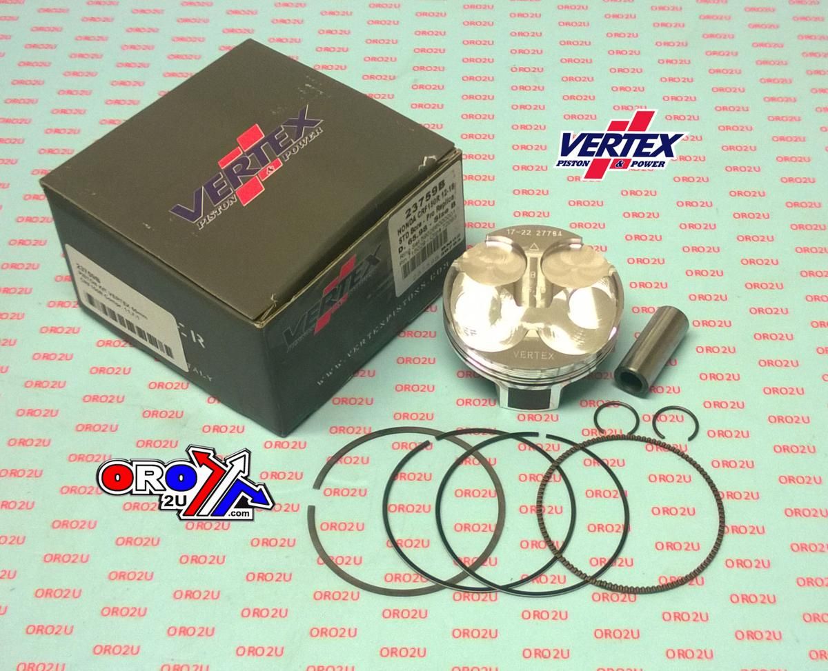 PISTON KIT VERTEX 66.0 C HONDA CRF 150 12-22, VERTEX 23759C COMPR 11,7:1 - Image 2