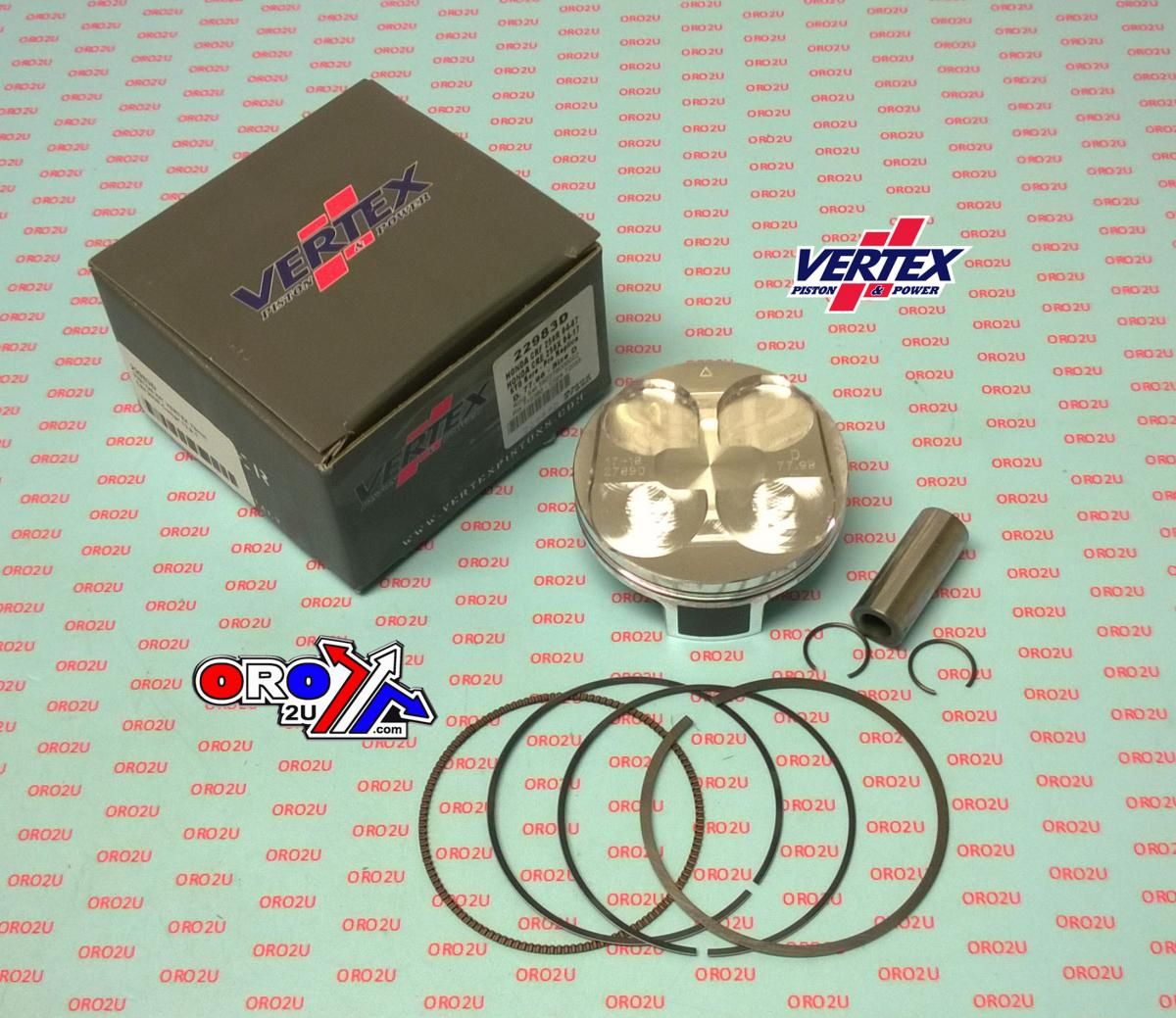PISTON KIT VERTEX 78.0 A HONDA CRF 250 R/X 04-17, VERTEX 22983A COMPR 12,9:1