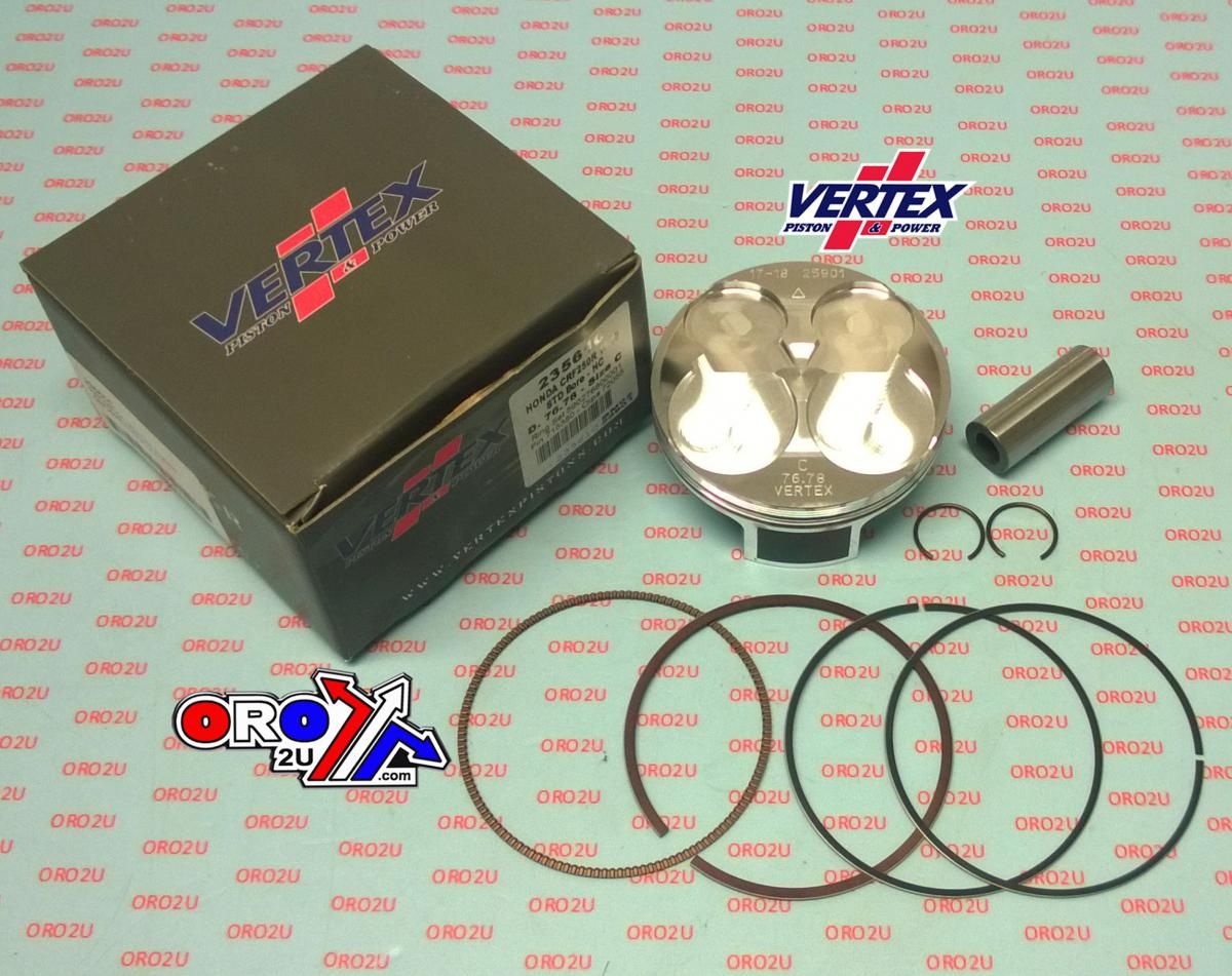 PISTON KIT VERTEX 76.8 B HC HONDA CRF 250 10-13, VERTEX 23561B HC COMPR 14,1:1