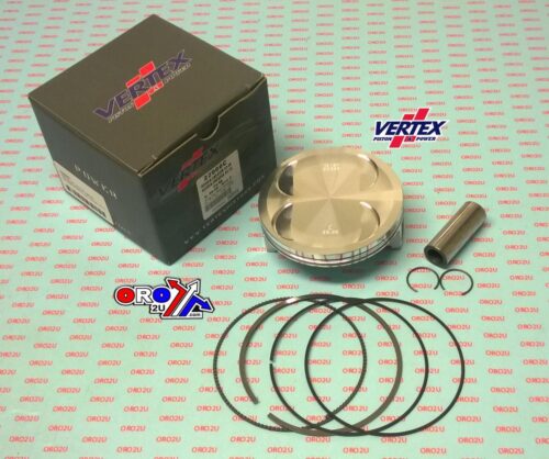 PISTON KIT VERTEX 100.0 A HONDA CRF 450 R/X 02-17, VERTEX 22966A BIG BORE XXL OS +4.00 COMPR 12,1:1