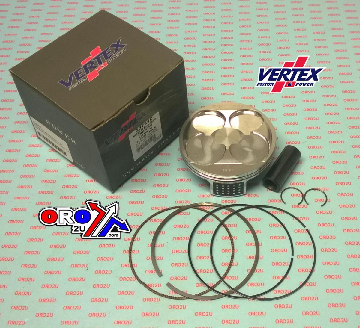 PISTON KIT VERTEX 96.0 A GP HONDA CRF 450 09-12, VERTEX 23731A HC COMPR 13,6:1 GP RACERS CHOICE
