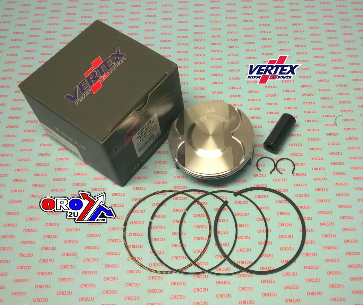 PISTON KIT VERTEX 95.0 C HC KTM EXC 450 12-16, VERTEX 23860C HC HUSABERG/HUSKY FE COMPR 12,4:1 - Image 2