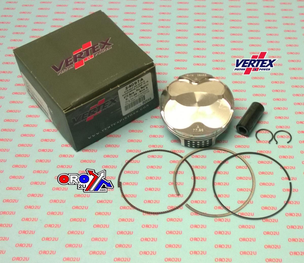 PISTON KIT VERTEX 78.0 A KTM SX 250 16-22, VERTEX 24097A GAS GAS/HUSKY COMPR 14,4:1 - Image 2