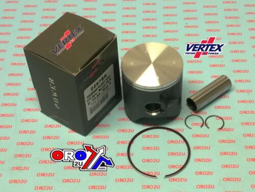 PISTON KIT VERTEX 56.0 KAWASAKI KX/KXE 125 99-00, VERTEX 22578200 OS +2.00