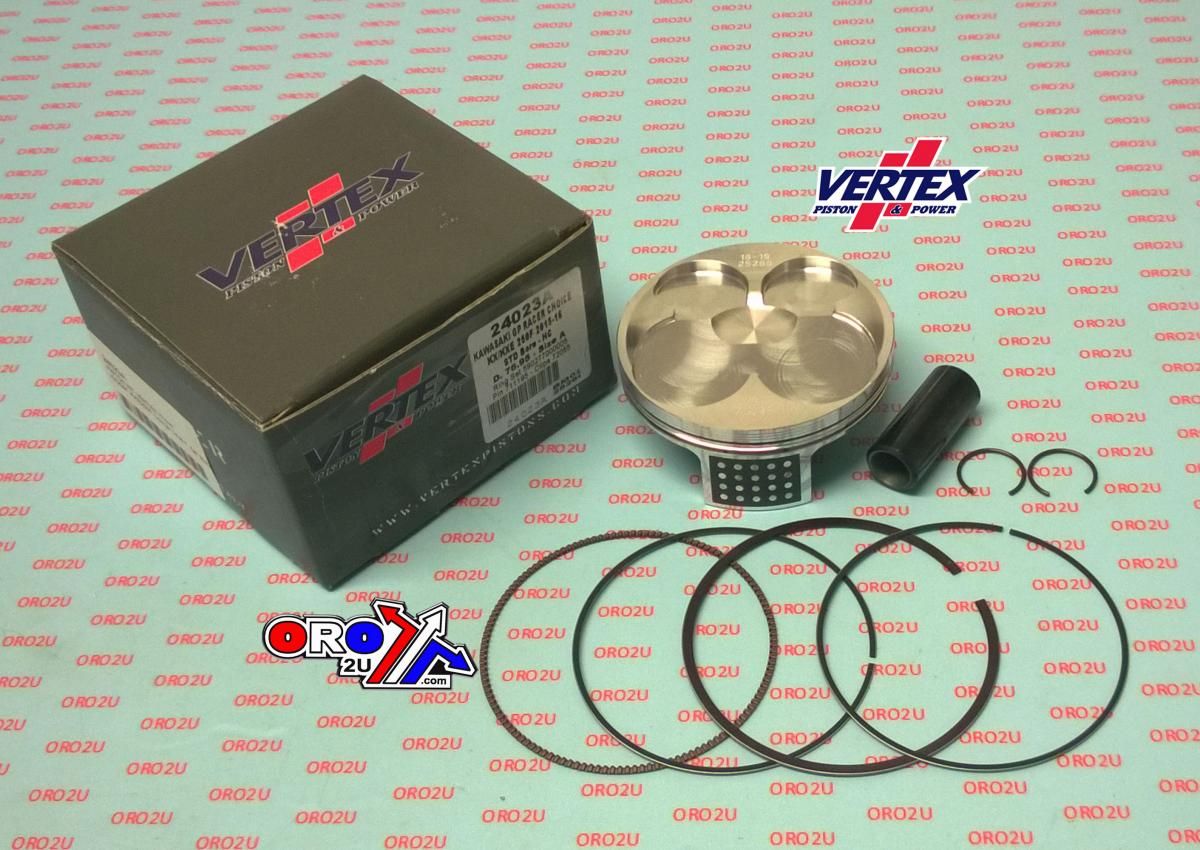 PISTON KIT VERTEX 77.0 C GP KAWASAKI KX/KXE 250 15-16, VERTEX 24023C HC COMPR 14,8:1 GP RACERS CHOICE