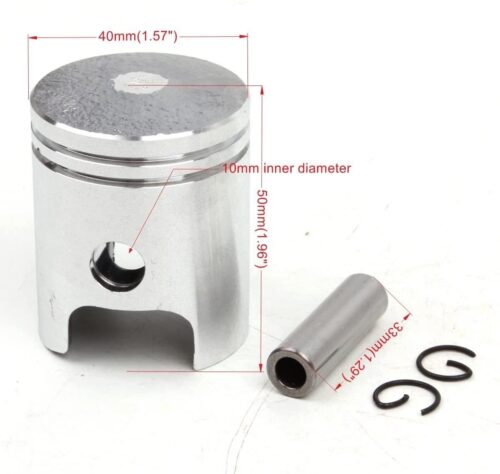 PISTON KIT 40mm 81-21 YAMAHA PW50 18U-11631-00-A0 18U-11631-00-A0