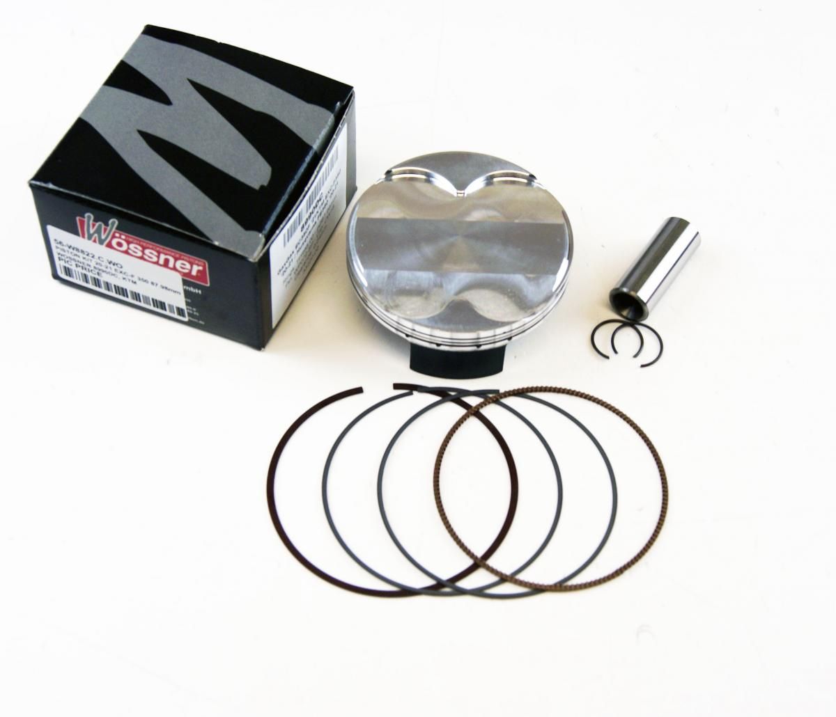 PISTON KIT 20-21 EXC-F 350 87.98mm, WOSSNER 8990DC, KTM - Image 2