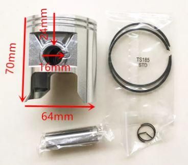 PISTON KIT SUZUKI TS185 TC DS 64.00mm STD 1211029001 1214029010