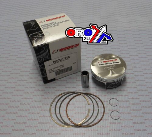 PISTON KIT 07-08 KX250F 77.00, WISECO 4920M07700B KAWASAKI