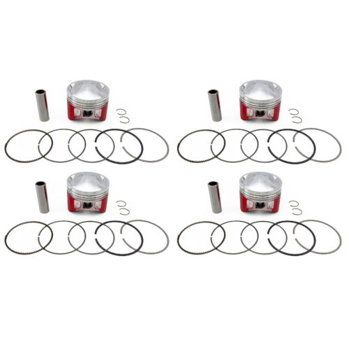 PISTON KIT, SET OF 4, SUZUKI GS750 2V 1977-1979, WOSSNER K4065D400-4