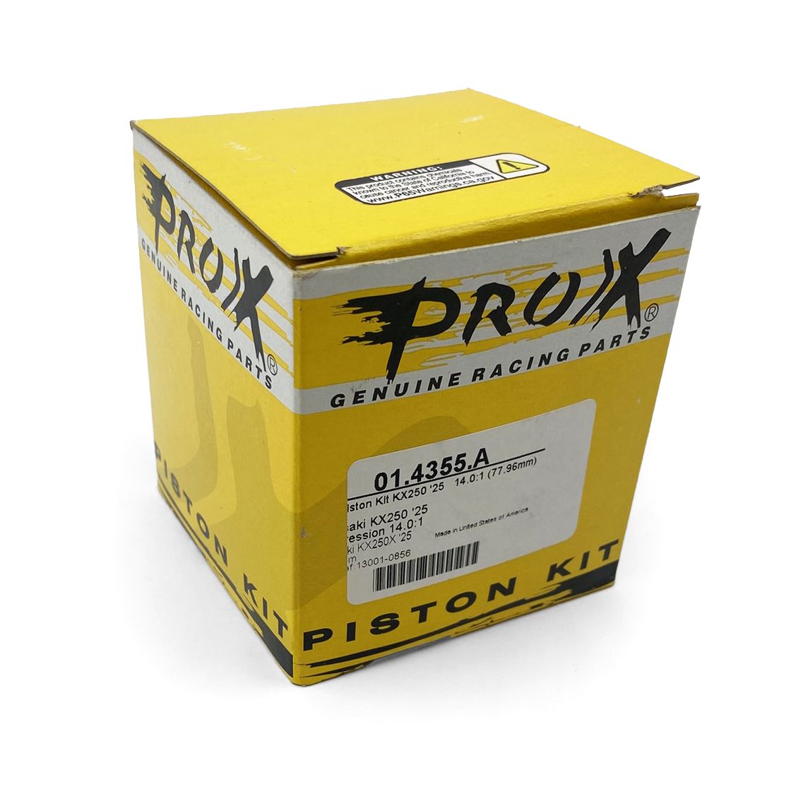 PISTON KIT 2025 KX250 78.00 C, PROX 01.4355.C